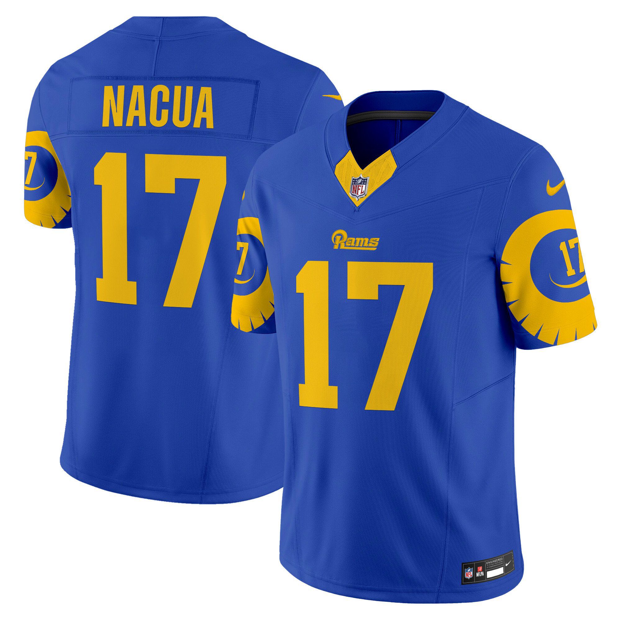 Men Los Angeles Rams #17 Nacua Blue 2024 Nike Special Vapor Limited NFL Jersey->indianapolis colts->NFL Jersey